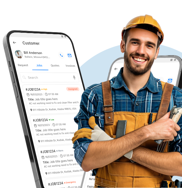 Mobile App for Field Service Management